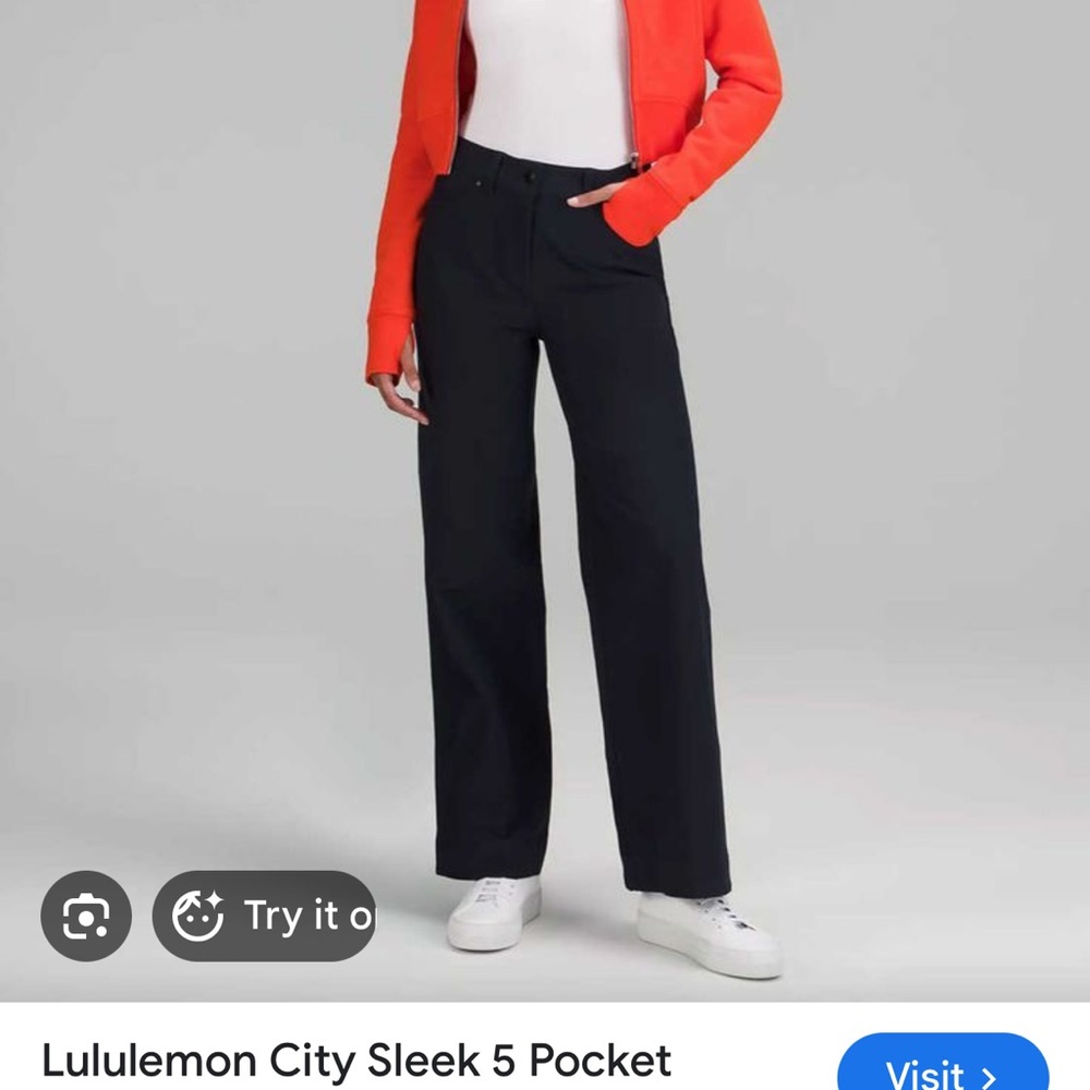 Lululemon city sleek 5 pocket pant